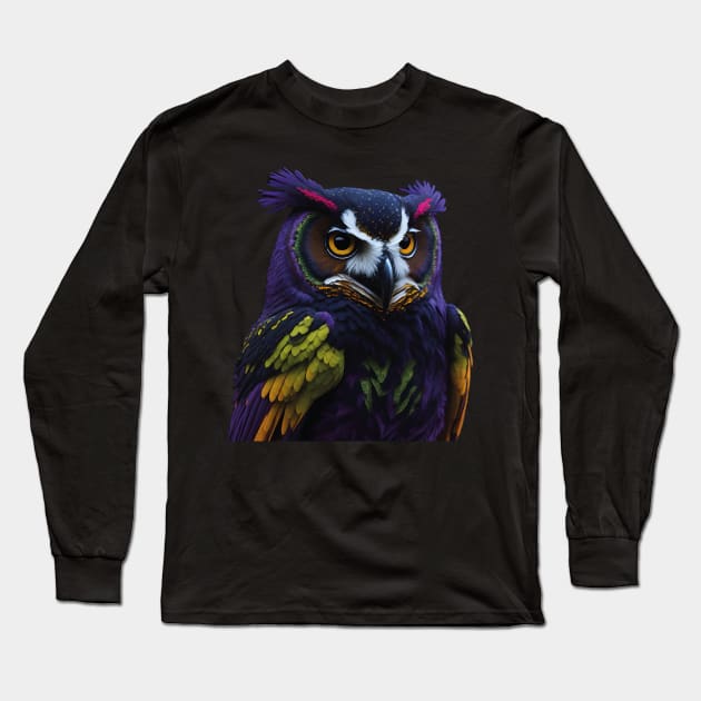 Owl Long Sleeve T-Shirt by SARKAR3.0